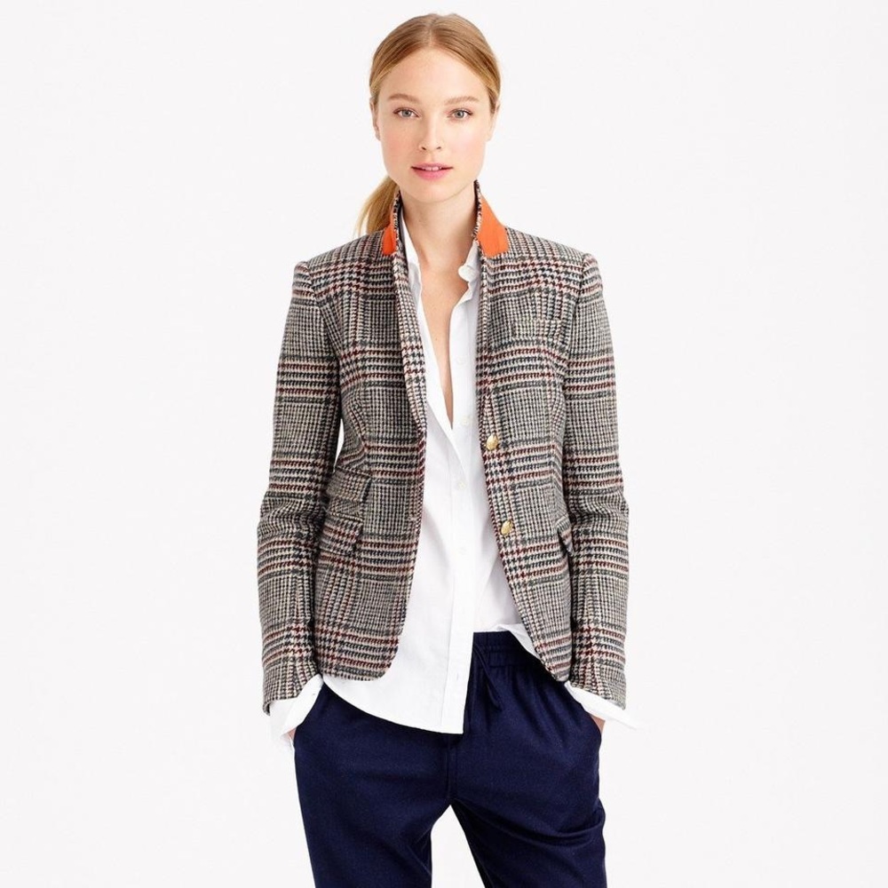 J. Crew Schoolboy Blazer in Houndstooth